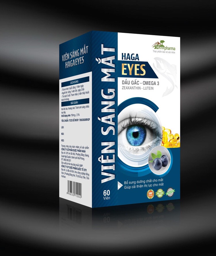 VIÊN SÁNG MẮT HAGA EYES 